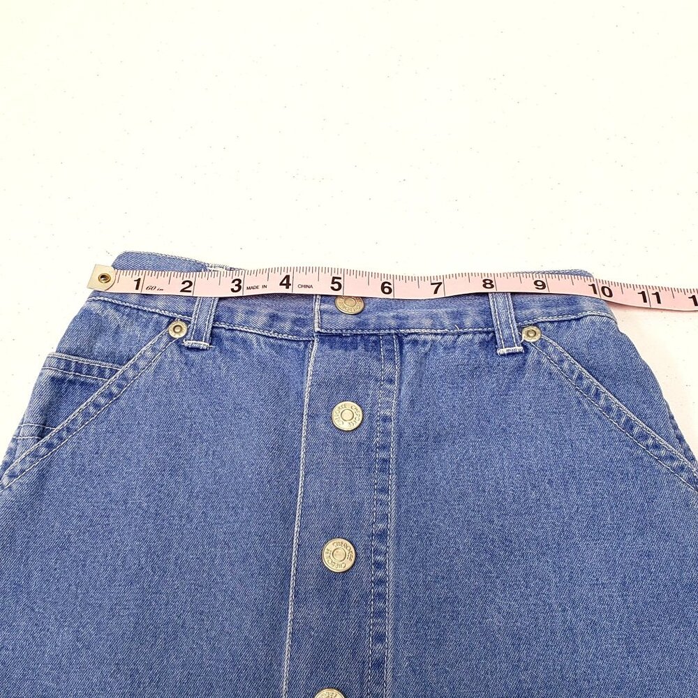 Cherokee Girls Blue Denim Skirt Size 6 - Picture 5 of 6